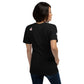 Back view of black KIMMIE La Fille FOXX women’s graphic tee by Foxxy Girl.